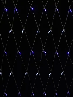 Christmas Warehouse 180 Blue & Cool White Led Concave Bulb Christmas Net Light - 1.8M X 1.8M> Net Lights