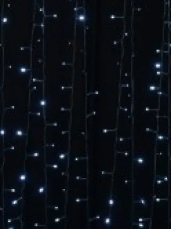 Christmas Warehouse 1000 Cool White Concave Bulb Led Christmas Fairy String Lights - 50M><noscript><img width=