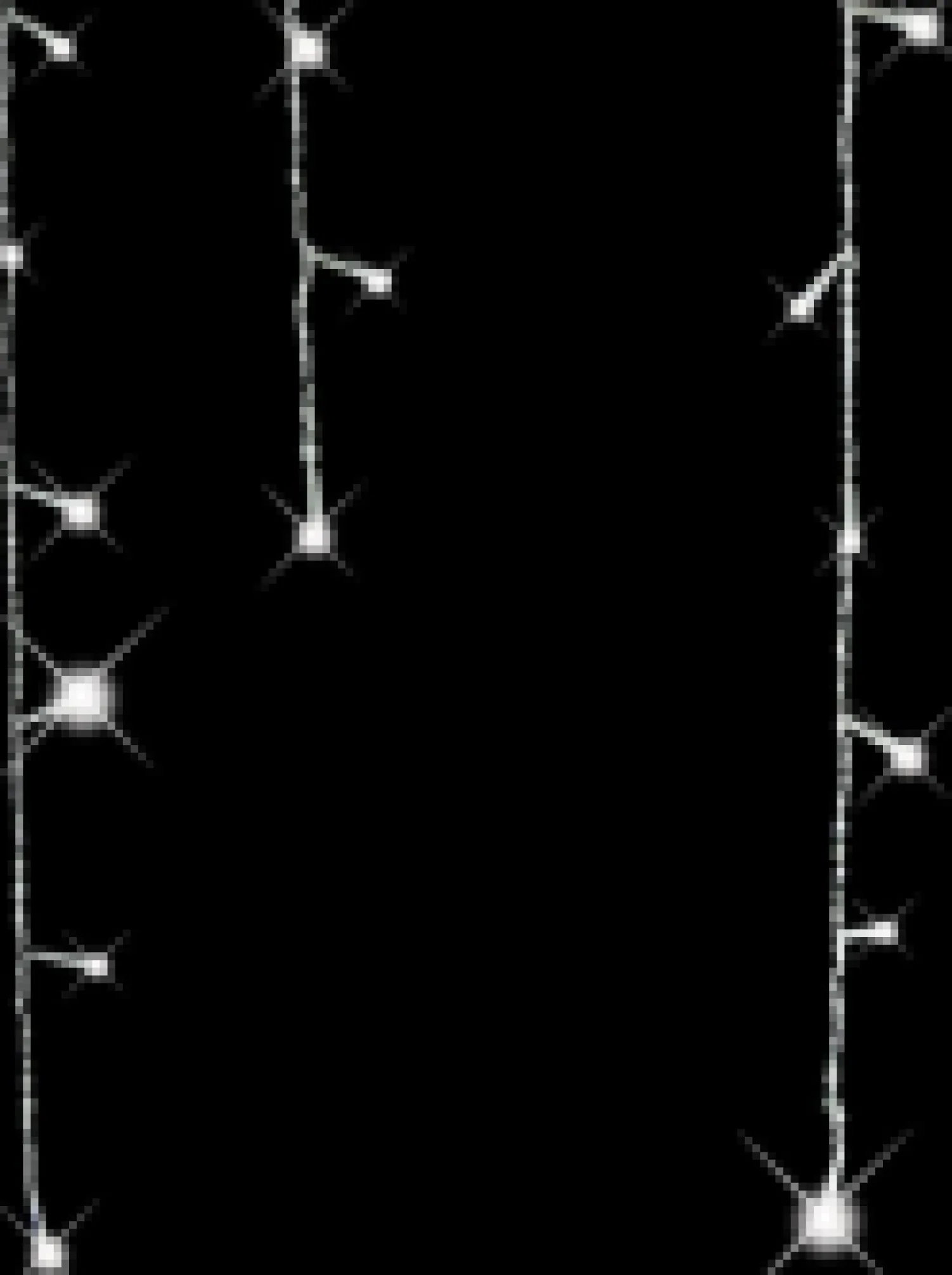 Christmas Warehouse 1008 Cool White Concave Bulb Led Christmas Icicle String Light - 30M> Icicle Lights