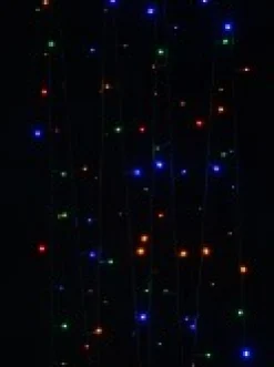 Christmas Warehouse 100 Multi Colour Concave Bulb Led String Fairy Solar Lights - 10M><noscript><img width=
