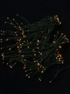 Christmas Warehouse 1000 Warm White Concave Led Bulb Solar Powered String Fairy Lights - 100M> Led Fairy Lights