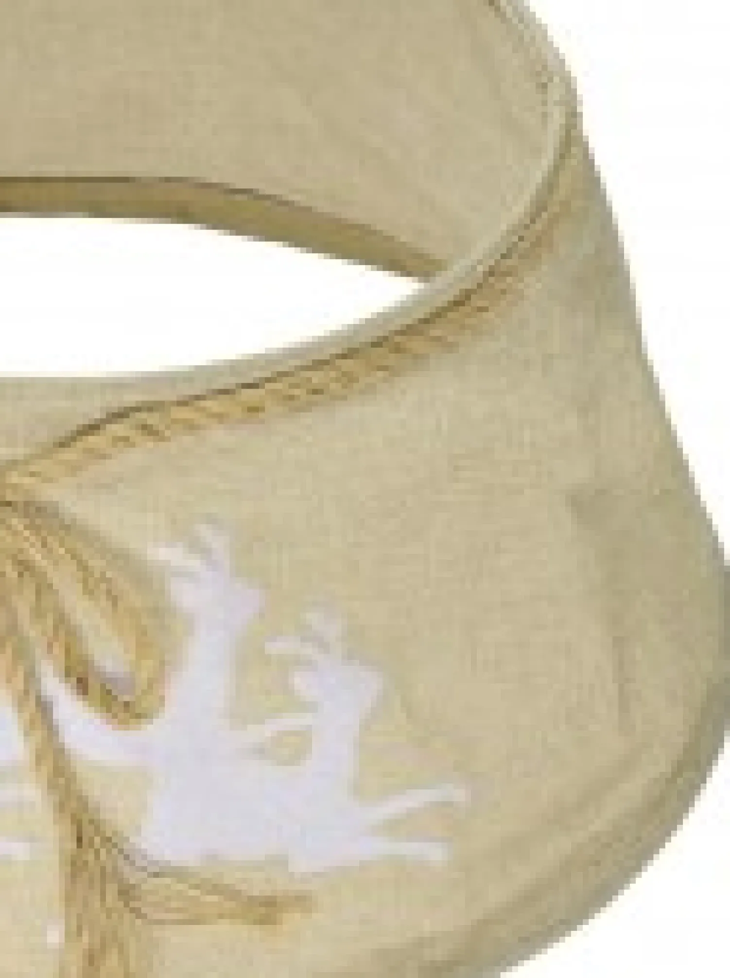 Christmas Warehouse Burlap With Reindeer Print Conical Shape Christmas Tree Skirt - 58Cm> Tree Skirts