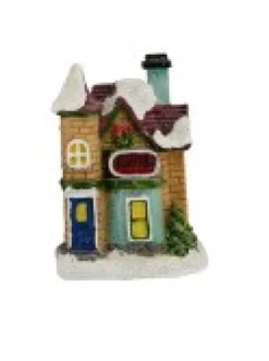 Christmas Warehouse Carollers In Illuminated Town Centre Christmas Village Figurines - 11 Piece Set><noscript><img width=