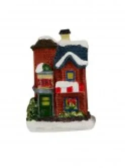 Christmas Warehouse Carollers In Illuminated Town Centre Christmas Village Figurines - 11 Piece Set><noscript><img width=