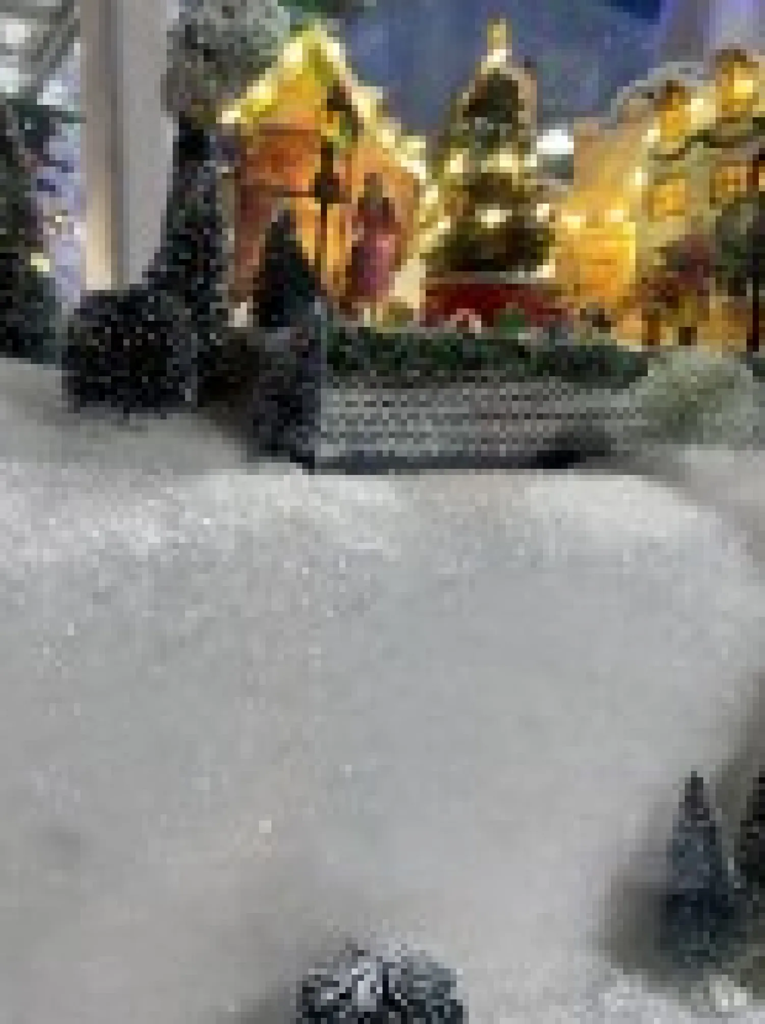 Christmas Warehouse Christmas Display Dacron Artificial Snow Blanket - 2M> Snow