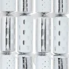 Christmas Warehouse Christmas Jingle Shiny Silver & White Tree & Dots Pattern Bon Bons - 10 X 34Cm> Christmas Cracker Bon Bon Packs (4 - 16 Per Pack)