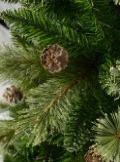 Christmas Warehouse Dawn Dew Light Traditional Christmas Tree With Pine Cones & 1164 Tips - 2.3M><noscript><img width=