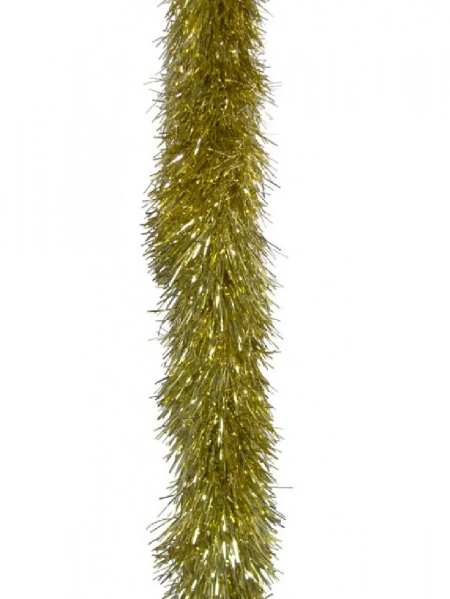 Christmas Warehouse Gold Metallic 8Ply Classic Christmas Tinsel Garland - 10Cm X 5M> Tinsel