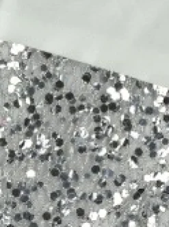 Christmas Warehouse Mini Silver Sequin Christmas Stocking Hanging Decorations - 6 X 15Cm><noscript><img width=