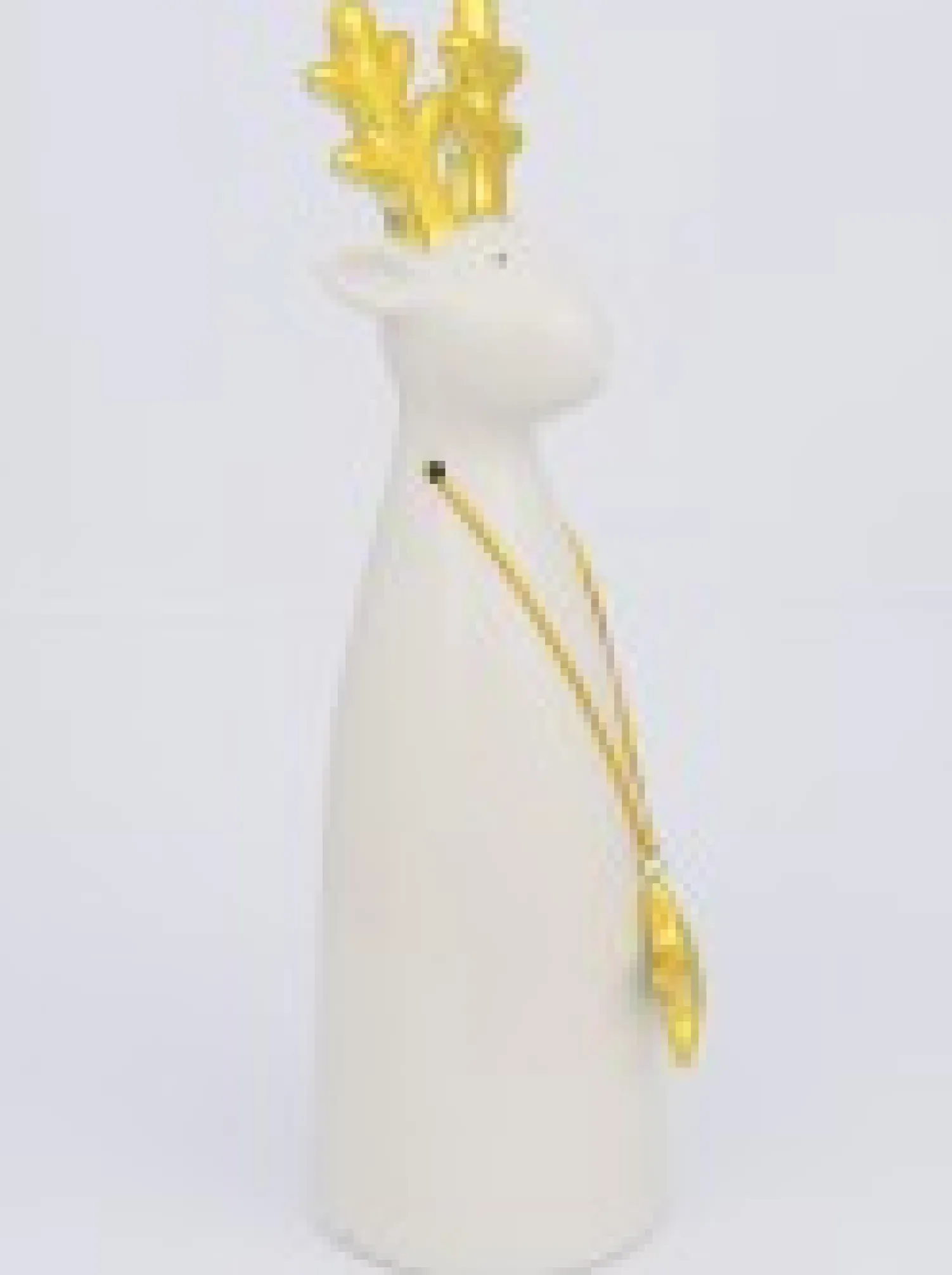 Christmas Warehouse Modern Chic Look Gloss Reindeer Ceramic Christmas Ornament - 16Cm> Ceramic Christmas Ornaments