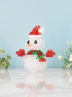 Christmas Warehouse Nanoblocks Traditional Snowman With Hat Christmas Toy - Nbc_368 160 Piece><noscript><img width=