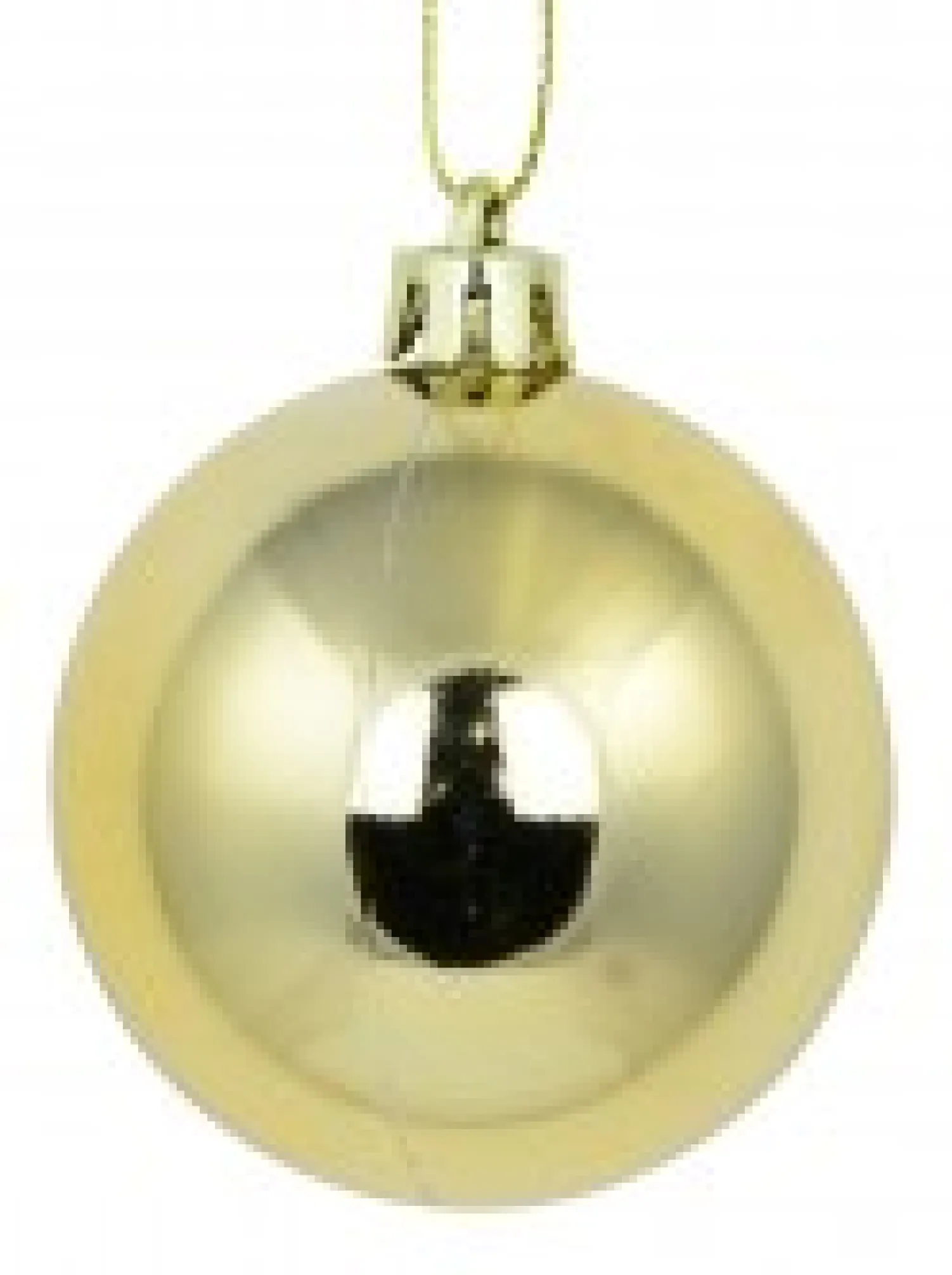Christmas Warehouse Red & Gold Metallic, Matte & Glitter Christmas Baubles - 12 X 60Mm> Bauble Packs