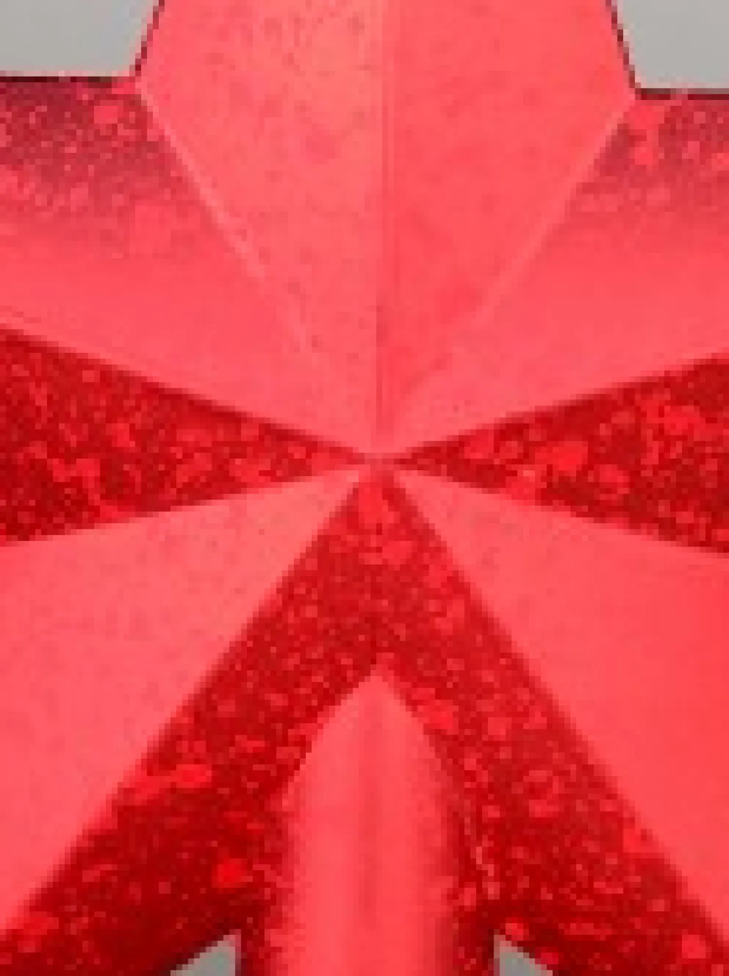 Christmas Warehouse Red 3D Star With Splatter Pattern Christmas Tree Top Decoration - 20Cm> Tree Top Decorations