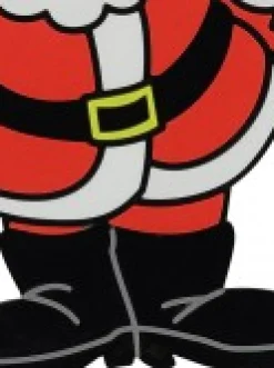 Christmas Warehouse Santa With Bell & Gift Sack Gel Christmas Window Cling Decoration - 17Cm><noscript><img width=