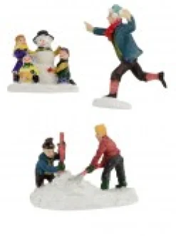 Christmas Warehouse Winter Christmas Fun On Ice & Snow Christmas Village Figurines - 8 Piece Set><noscript><img width=